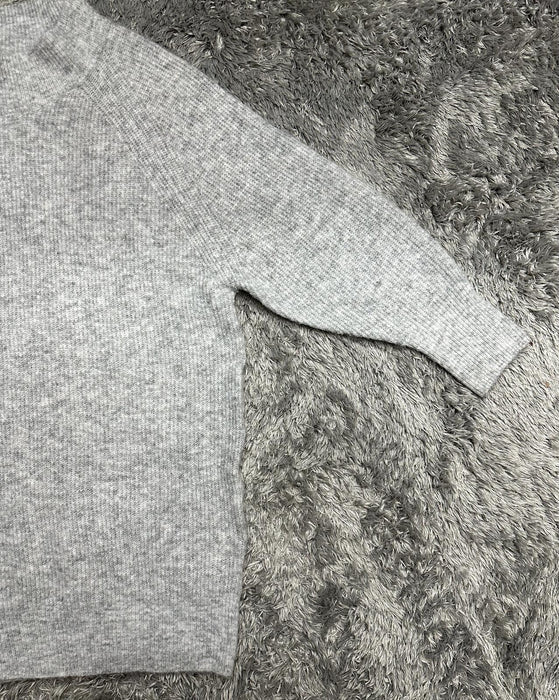 NWT Topshop Size US 0-2 Oversize Long Sleeve Mini Sweater Dress Grey MSRP $75