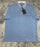 TED BAKER Doller Woven-collar Regular Fit Polo Shirt In Blue size 7 3XL