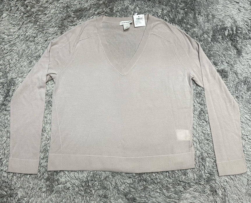 NEW Club Monaco Zaydie Merino Wool Sweater in Natural Size L