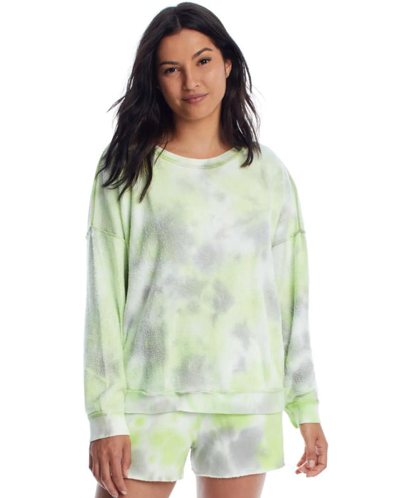 Free People Woman's Kelly Washed Tie Dye Sweatshirt Size XS (Only Sweater)