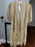 Topshop Women's Sheer Puff Sleeve Wrap Midi Dress Daisy Print Yellow Size 6 NWT
