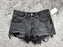 Levi's Women's 501 Original Black Button Fly  Cutoff Shorts 26 NWT $69