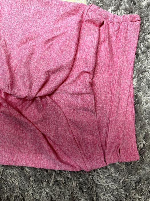 Pro-fit High Waist Gym Leggings Fitness Sport Training Yoga Pants Size S pink