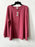 Style & Co.  Plus Solid Long-Sleeve Crew Neck Shirt Size 3X in pink