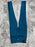 NWT Kay Unger 4 pocket Teal Yoga mesh  leggings Pants. size S