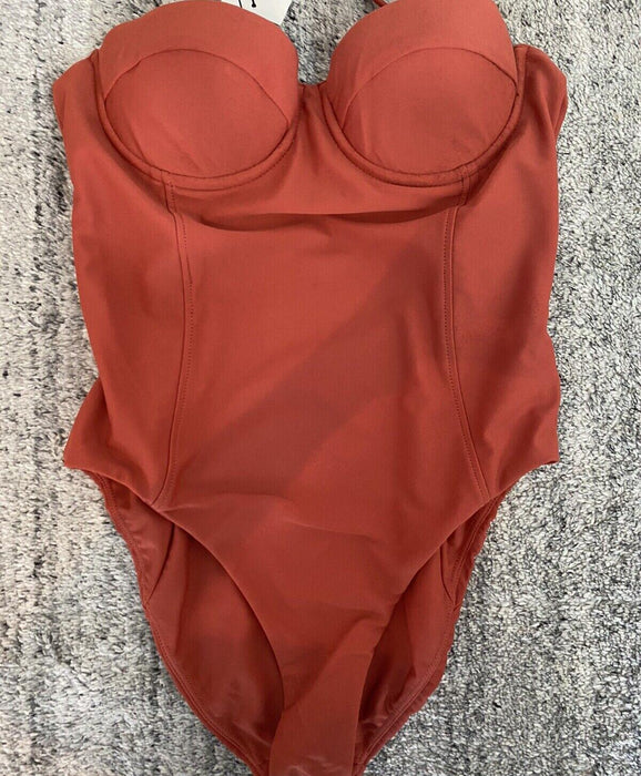 Veronica Beard Women's Bridge Underwire One-Piece Swimsuit Size S $300
