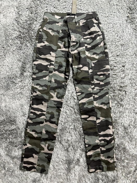 J.Crew Vintage Straight Cargo in Faded Vine Camo Stretch Pants 26 $98
