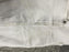 New Madewell Size 33 -  women's 10’’ High-Rise Skinny White Jeans AJ233 ( Stain)