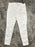 New Madewell Size 33 -  women's 10’’ High-Rise Skinny White Jeans AJ233 ( Stain)