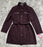 Vince Camuto women's Belted Wool Coat V29769 Port Royale size L