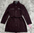 Vince Camuto women's Belted Wool Coat V29769 Port Royale size L