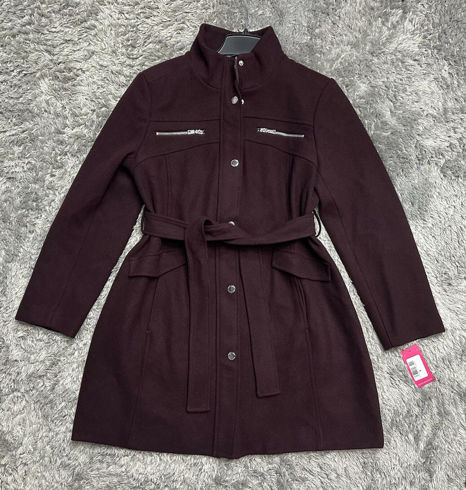 Vince Camuto women's Belted Wool Coat V29769 Port Royale size L