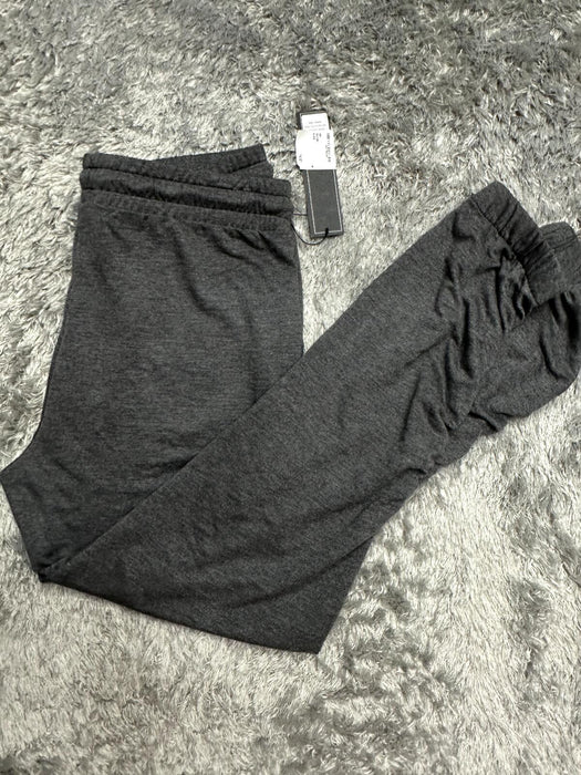 Kay Unger sJogger style Pants heather grey comfy casual lounge size M