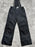 Gusti Youth Winter Apparel Snow Ski Pants In Black Size 10 removable straps
