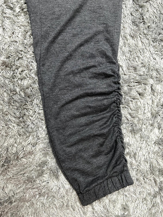 Kay Unger sJogger style Pants heather grey comfy casual lounge size M