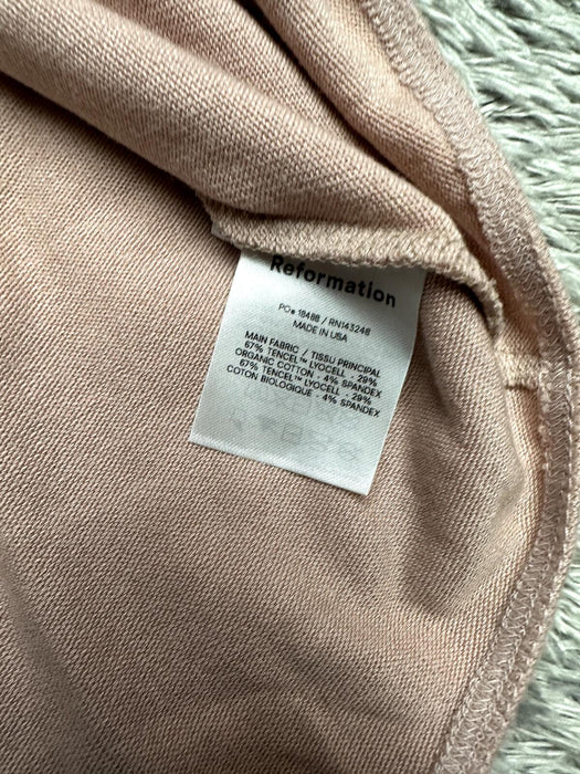 Reformation Katie Bodysuit In Serenade Size XL