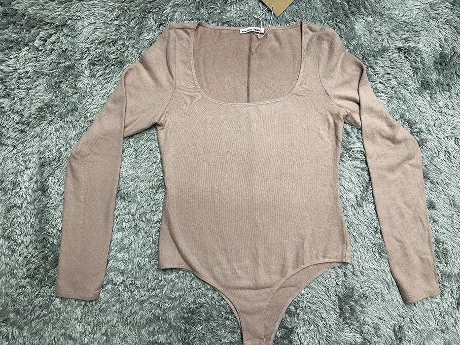 Reformation Katie Bodysuit In Serenade Size XL