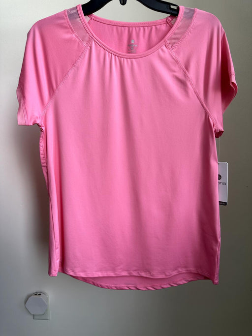 Apana Bubblegum Pink Short-Sleeve Athletic Shirt Women's size M in pink