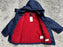 Nautica Little Boys' Water-Resistant Logo Bubble jacket Coat size 5 in navy